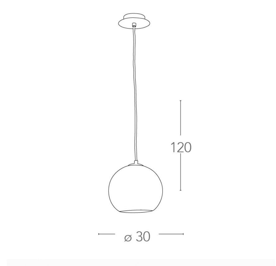 Sospensione vetro decoro foglia oro cavo tessuto oro 1XE27 non incl. D.30 cm VANITY Sospensione vetro decoro foglia oro cavo tessuto oro 1XE27 non incl. D.30 cm VANITY